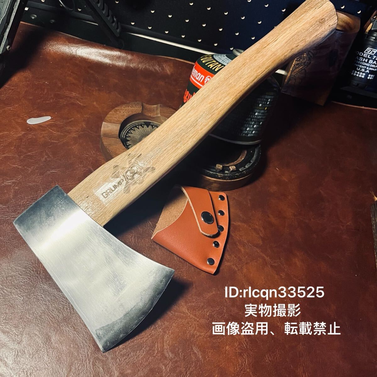 新発売 GEUMP YEBAR 超高品質 薪割り山斧 鍛造 手斧 長木の柄 キャンプ アウトドア 野外登山 38cm 930g拍卖