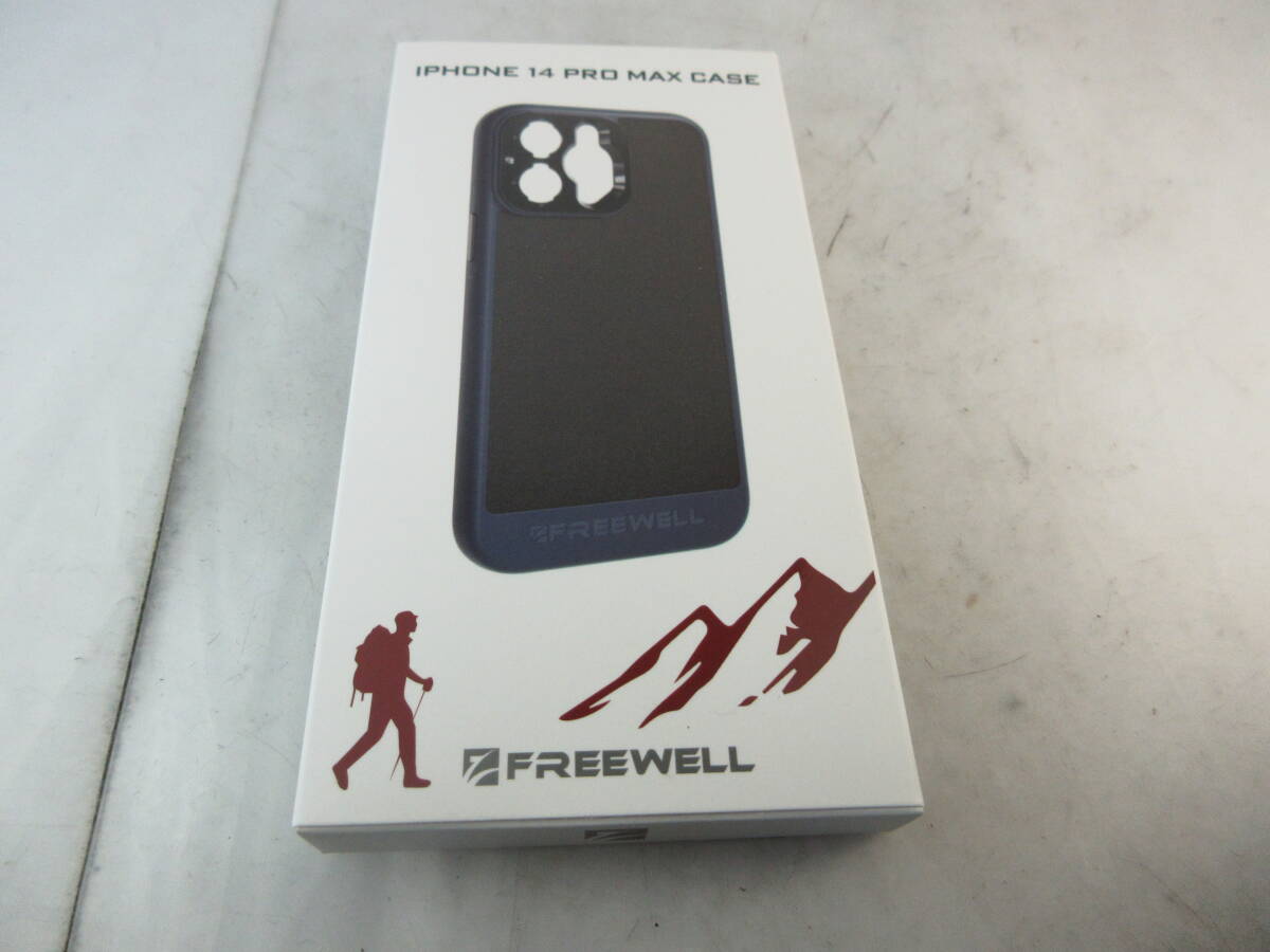 FREEWELL iPhone 14 Pro Max用シェルパシリーズケース 磁気フィルターマウント & Fシリーズレンズスロット(17mmレンズには非対応) ブラック拍卖