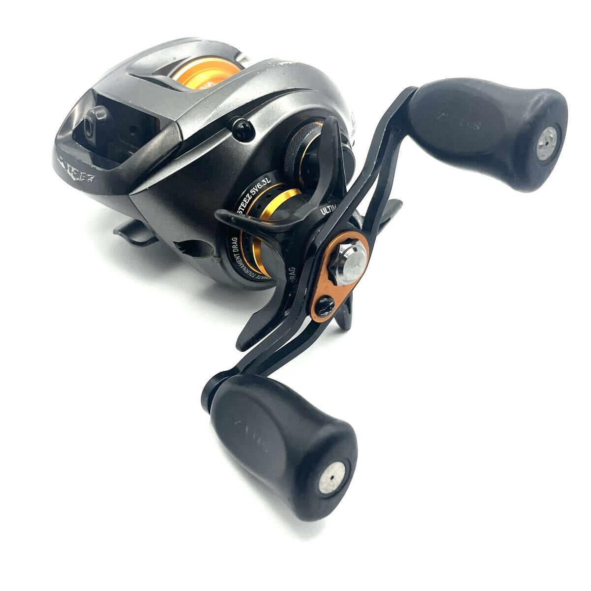 【1円出品】 1スタ Daiwa ダイワ 13 スティーズ SV 6.3L 左巻き ジリオン SVライト タトゥーラ ミリオネア リョウガ ベイトリール バス釣り拍卖