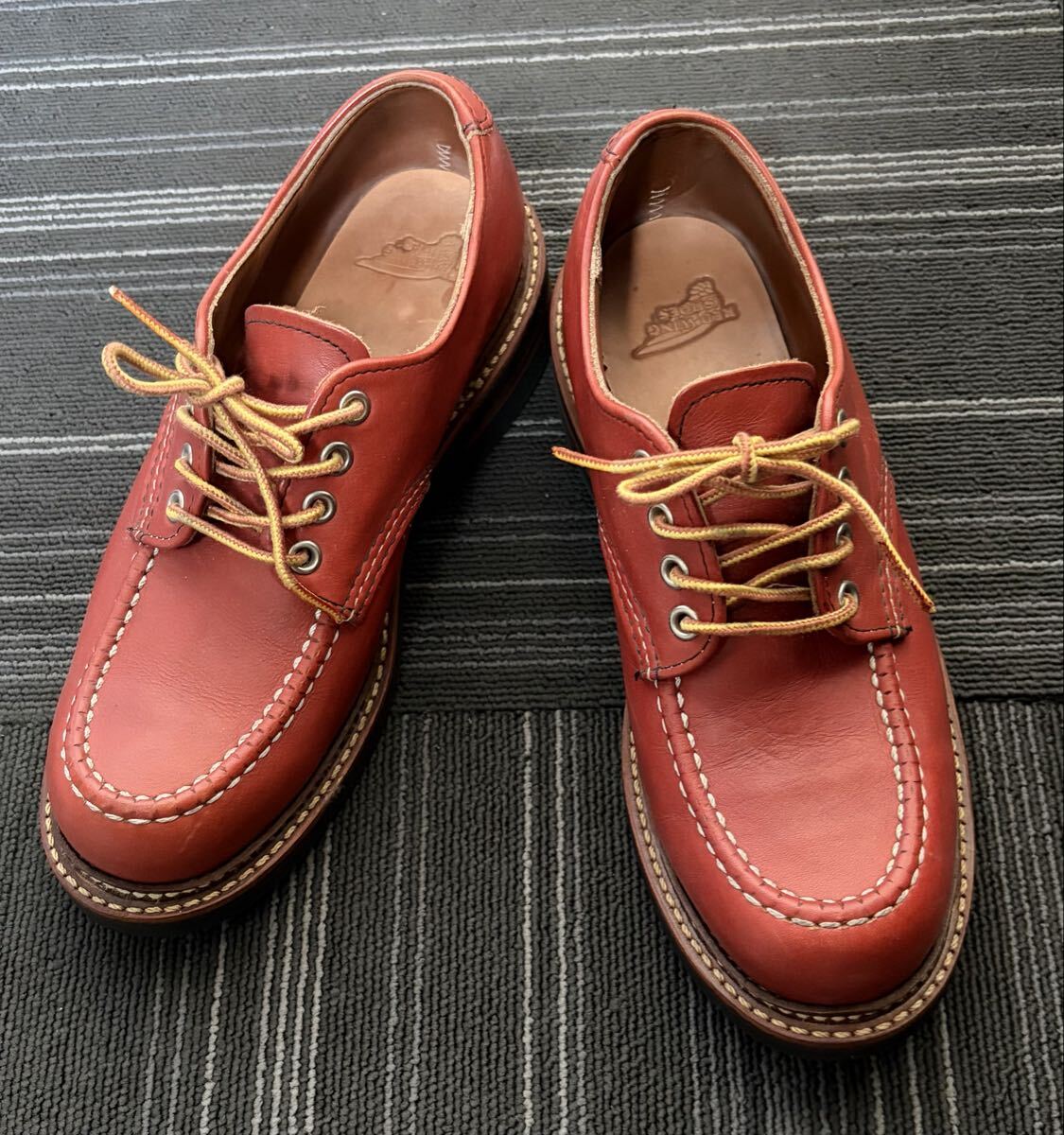 【送料無料】レッドウィング 8103 オックスフォード 6.5D ソールVibram #430カスタム未使用 REDWING 拍卖