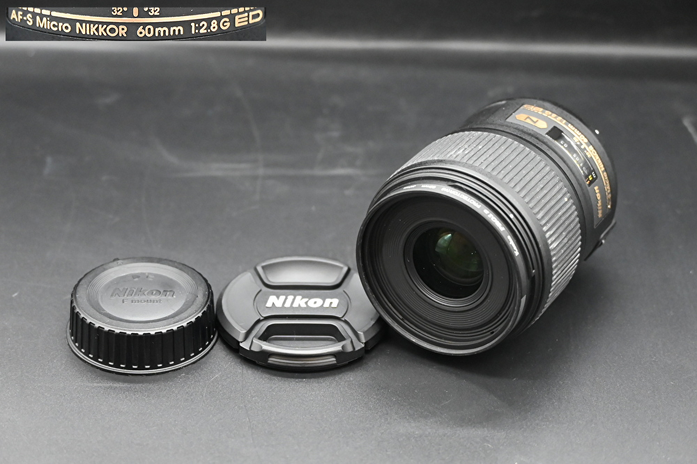 XH3-25 Nikon ニコン AF-S Micro Nikkor 60mm 1:2.8 G ED N 簡易動作確認済み PRO1D Protector付き カメラレンズ 現状品拍卖