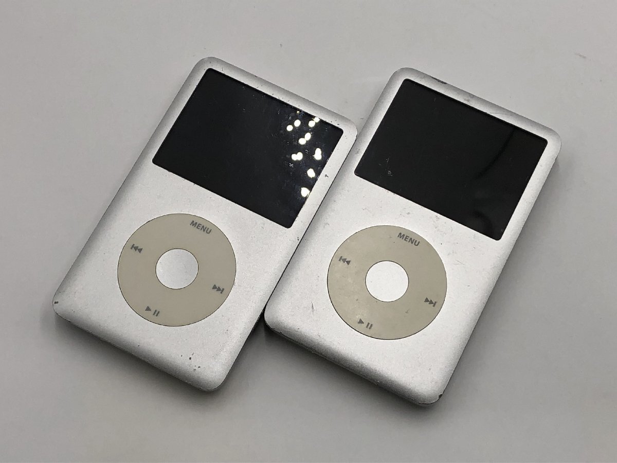 ♪▲【Apple アップル】iPod Classic MB562J 120GB 2点セット まとめ売り 0317 9拍卖