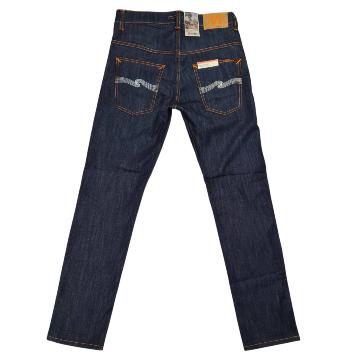 【未使用タグ付き/国内正規品】Nudie Jeans ヌーディージーンズ THIN FINN DRY TWILL オーガニックコットン W30/L30 ストレッチ スキニー拍卖