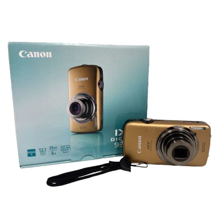 【Canon/キャノン】IXY DIGITAL 930 IS (BW) コンパクトデジタルカメラ 箱付き★17014拍卖