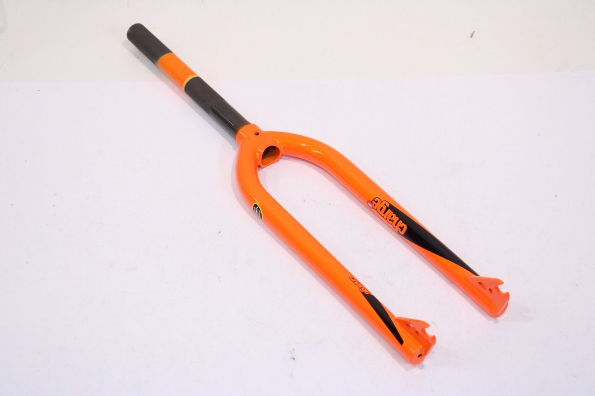 ★Charge Bikes チャージバイクス SCISSOR TANGE INFINITY クロモリフォーク 1-1/8 コラム残長265mm 未使用品拍卖