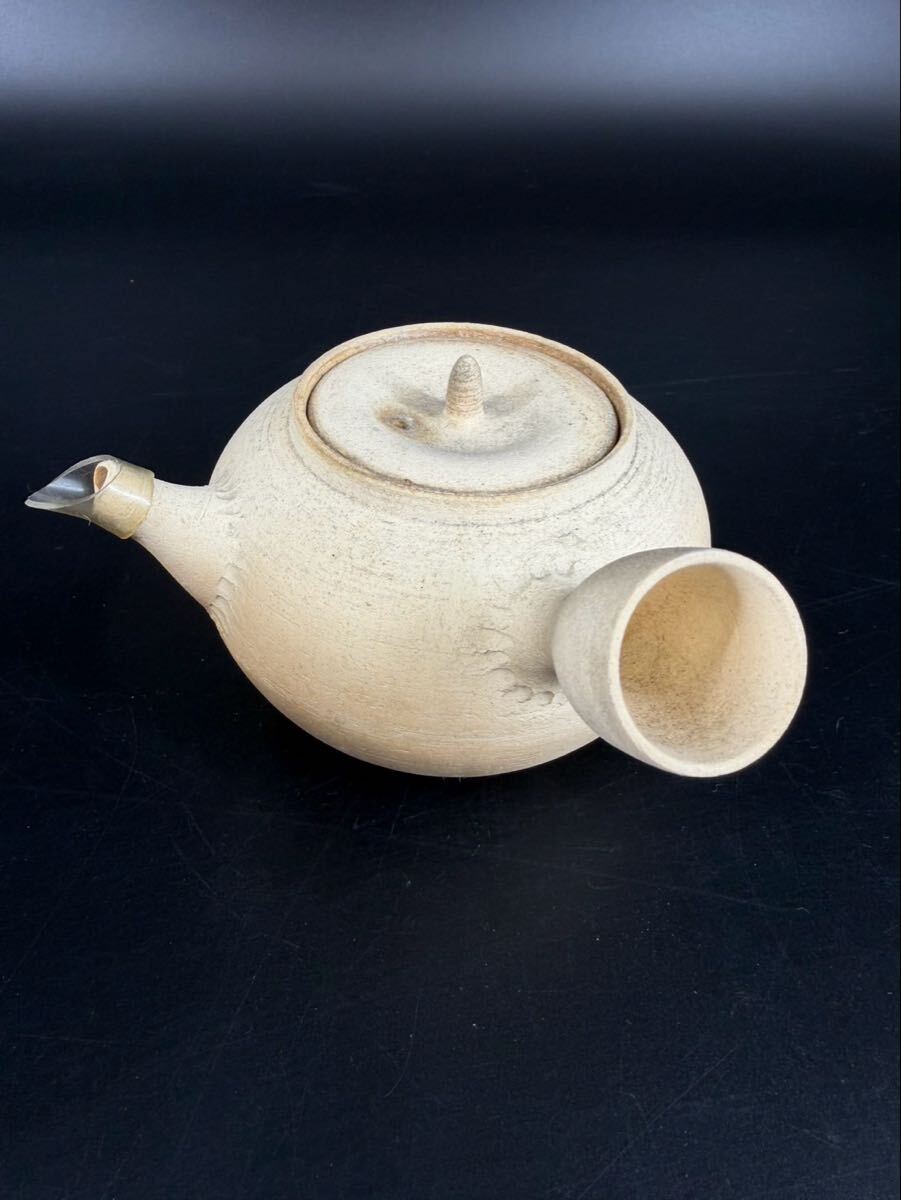 s3TA 煎茶道具 茶道具 春峰 白泥ボーフラ 横手 急須拍卖