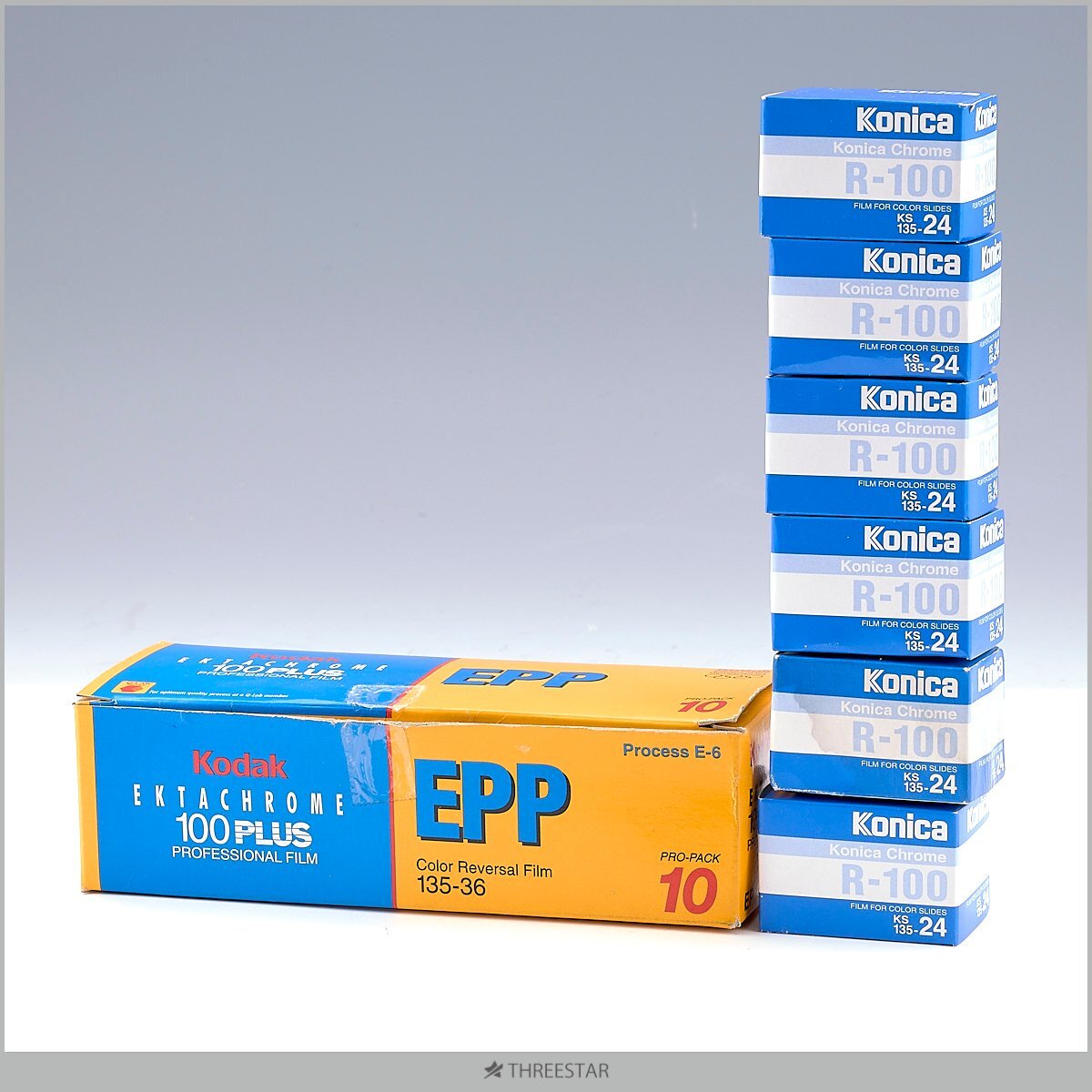 1円~ KODAK EKTACHROME 100 PLUS EPP/KONICA CHROME R-100 期限切れ フィルム 13本セット 【3】拍卖