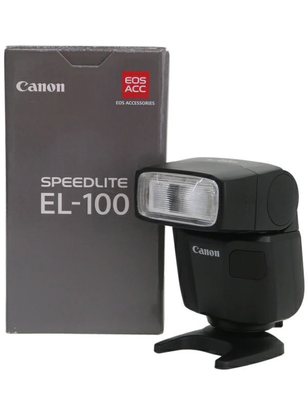 【b03】キャノン Canon スピードライト EL-100 カメラアクセサリー ストロボ フラッシュ拍卖