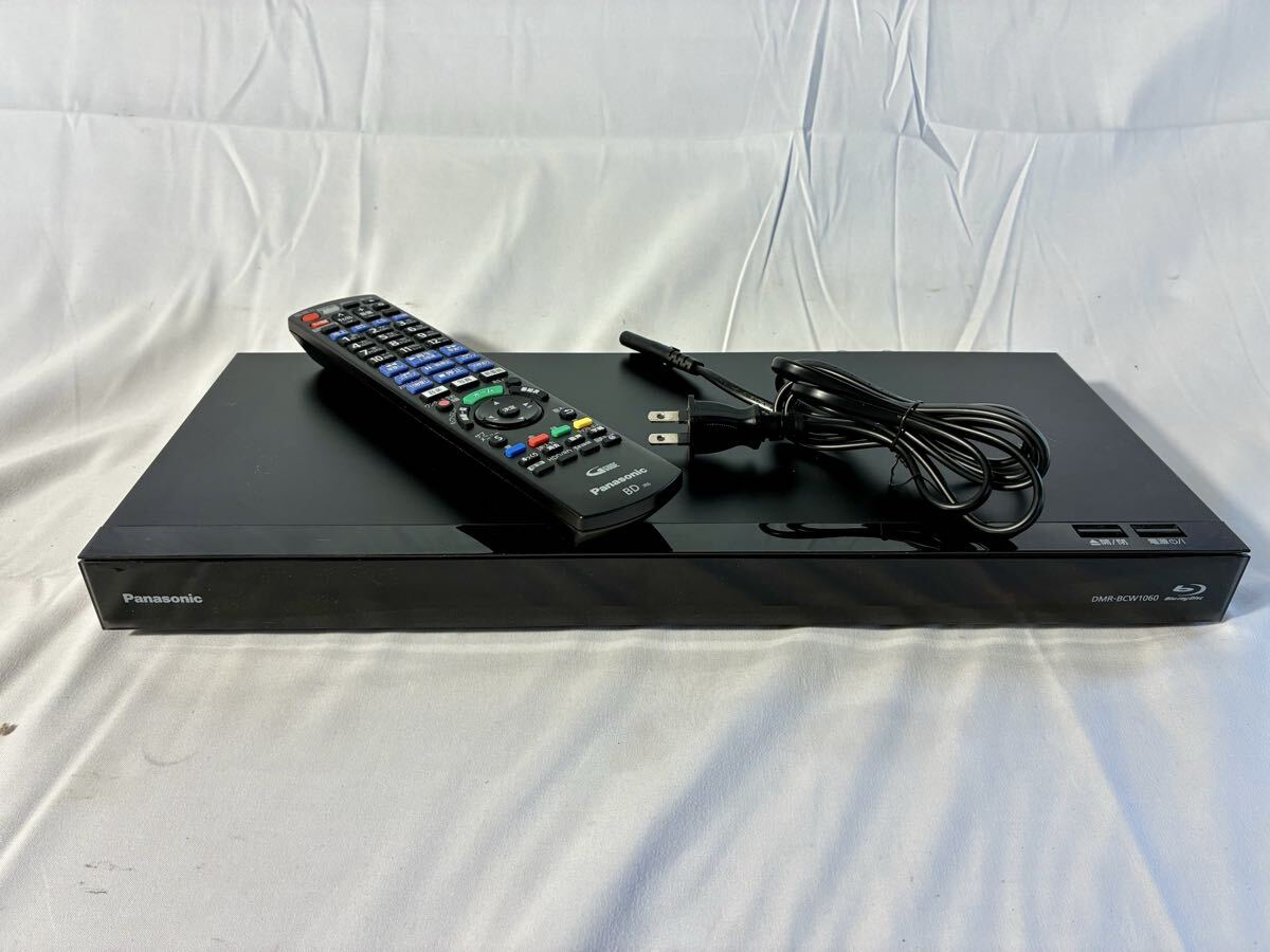 1円〜③ Y88【現状品】 Panasonic パナソニック ブルーレイディスクレコーダー BDレコーダー DMR-BCW1060 2019年製 動作品 初期化済み拍卖