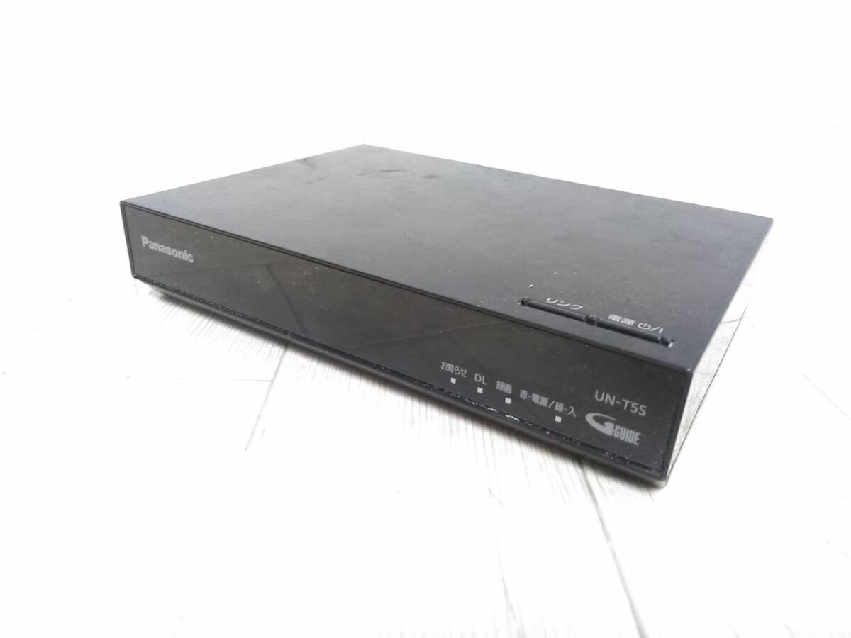 パナソニック Panasonic HDDレコーダー 地デジ BS CS チューナー UN-T5S DD29拍卖