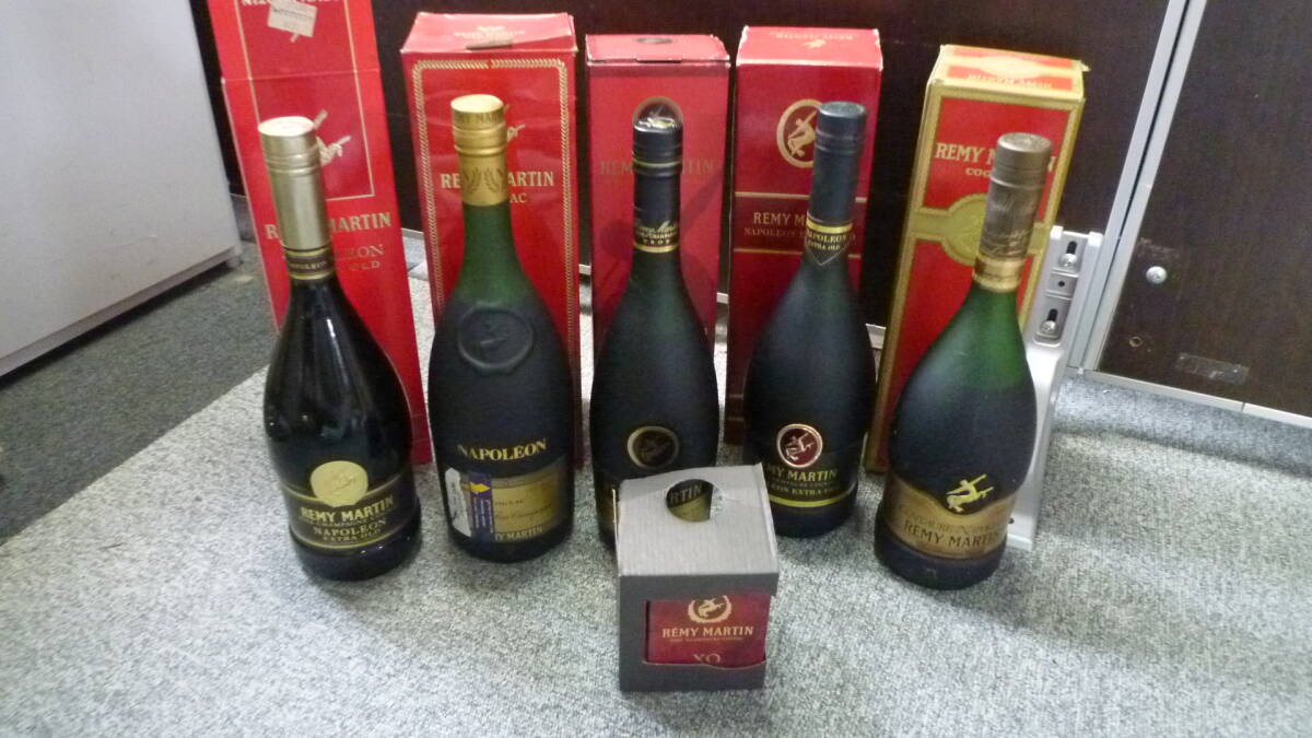 ★未開封・レミーマルタン VSOP コニャック・いろいろ・ミニボトル付き【5本】★拍卖
