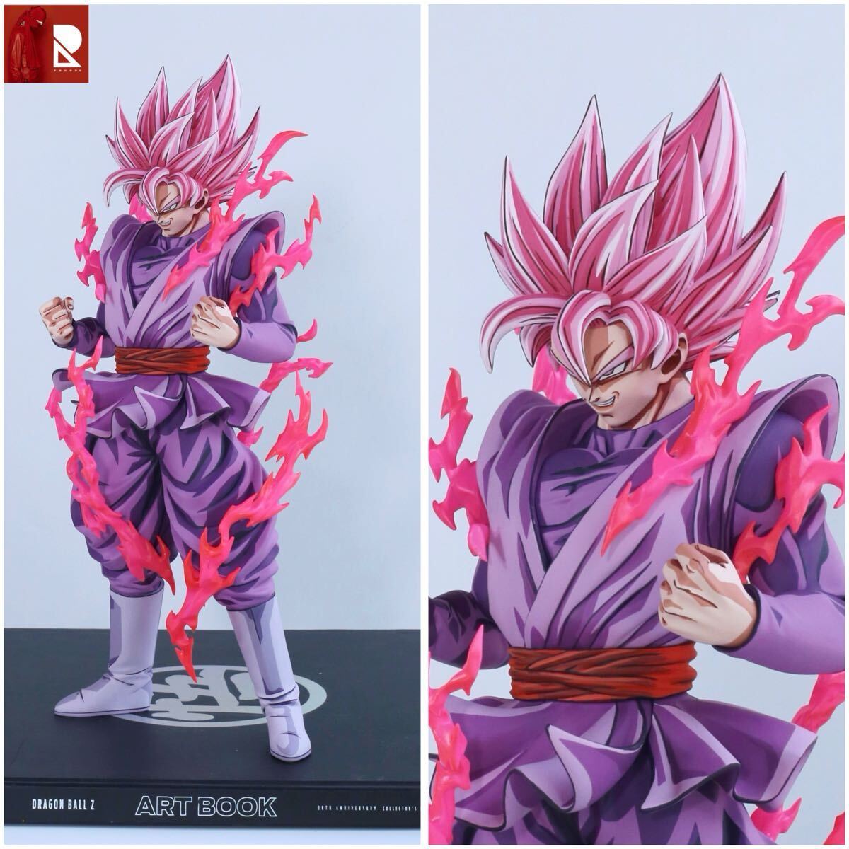 ドラゴンボール ゴクウブラック 超サイヤ人ロゼ 二次元彩色リペイント フィギュア2D FIGURE DRAGONBALL拍卖