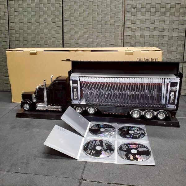 D103-O46-1245 MAT159 B'z CD B'z COMPLETE SINGLE BOX Black Edition コンプリートシングルボックス ブラックエディション CD DVD拍卖