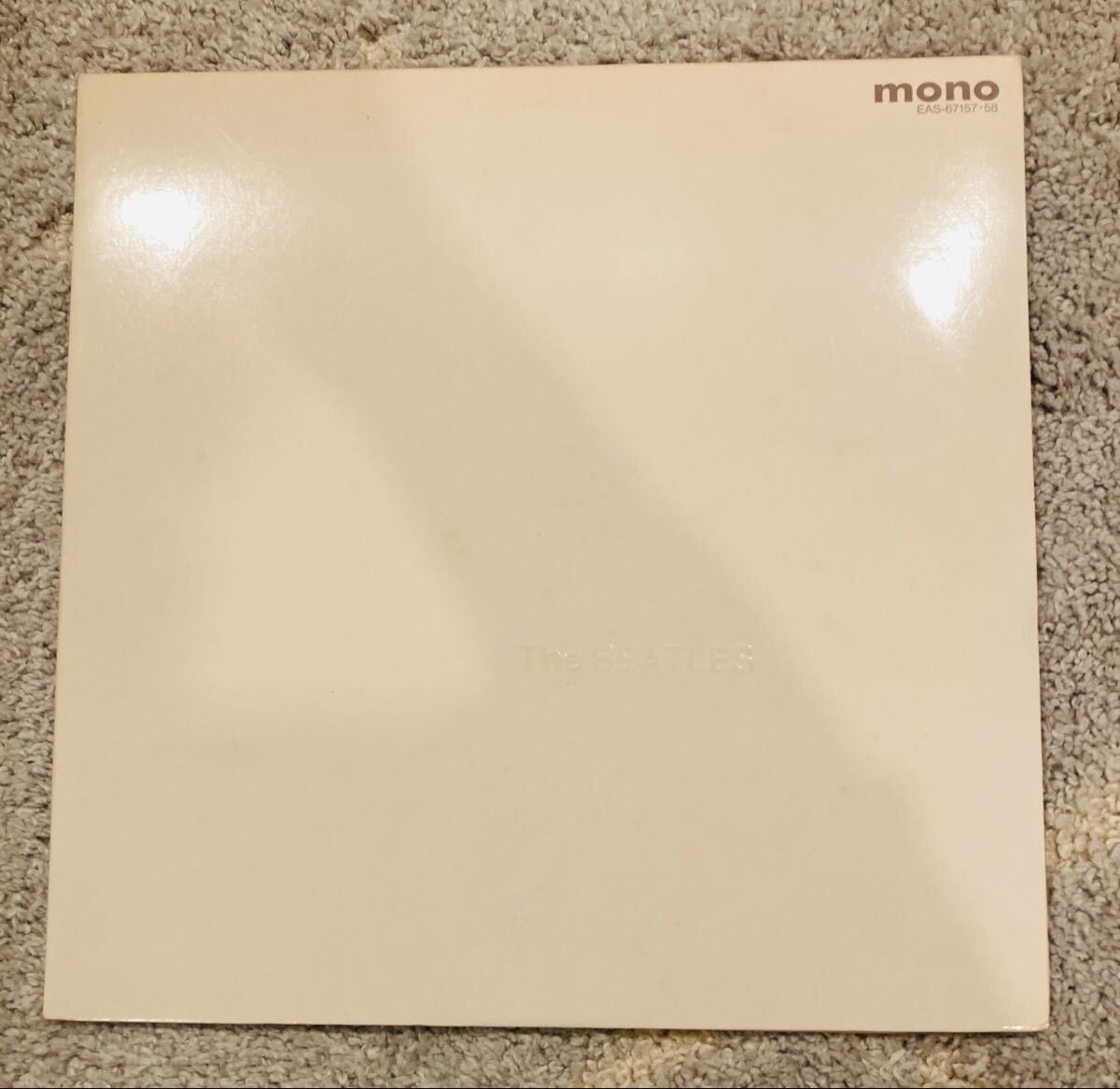 THE BEATLES / ビートルズ / ホワイトアルバム / WHITE ALBUM / COLOR VINYL / MONO / EAS-67157・58 /2LP /レコード/record/LP 名盤赤盤拍卖