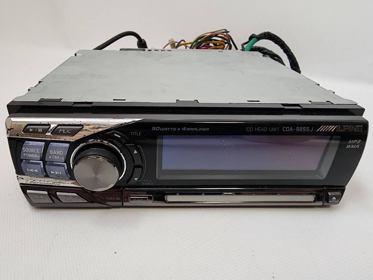アルパイン 1DIN CDヘッドユニット CDA-9855J ALPINE拍卖