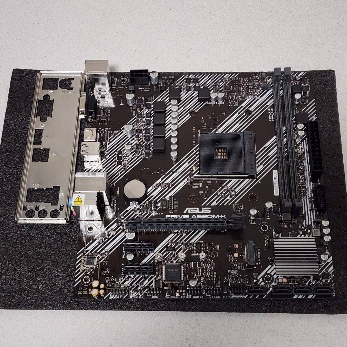 ASUS PRIME A520M-K IOパネル付属 Socket AM4 MicroATXマザーボード RYZEN5000シリーズ対応 最新Bios 動作確認済 PCパーツ拍卖