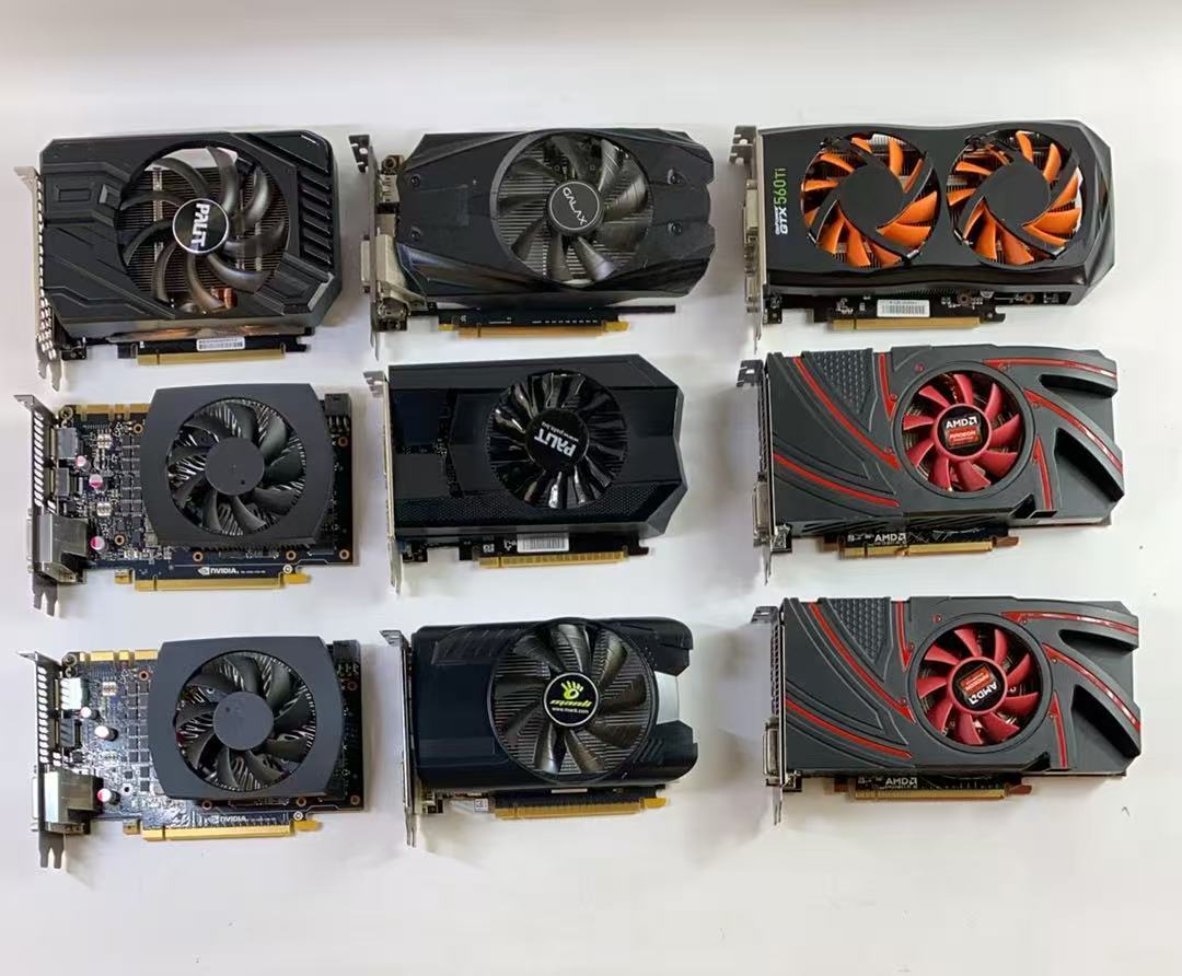 1円スタート【NVIDIA 他】各メーカー ♪グラボGeForce GTX 1660 SUPER 6GB GDDR6 /NVIDIA GTX1050Ti 等 ▲ 9点セット 【ジャン ク】拍卖