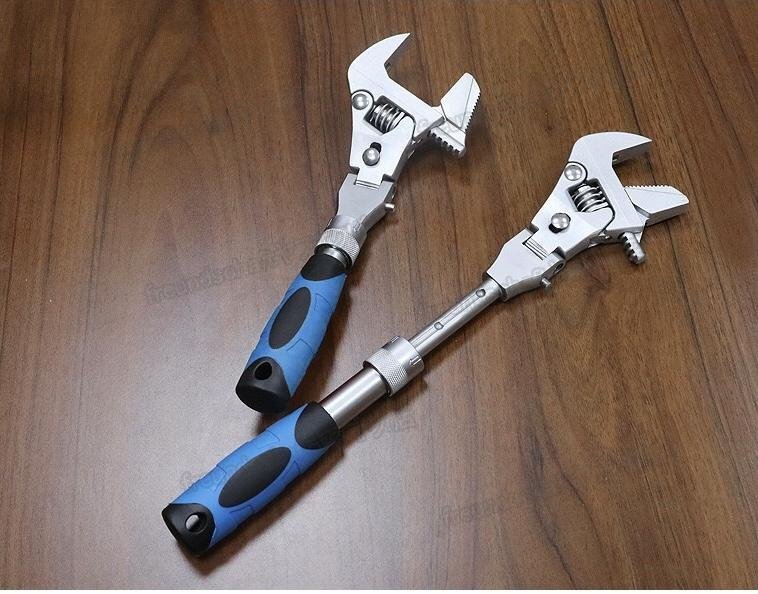 店長特選 トルクレンチ インチラチェット度調整可能なレンチのトルク ナットスパナの修理ハンドツールホームエアコンの水道管 zchw0610拍卖