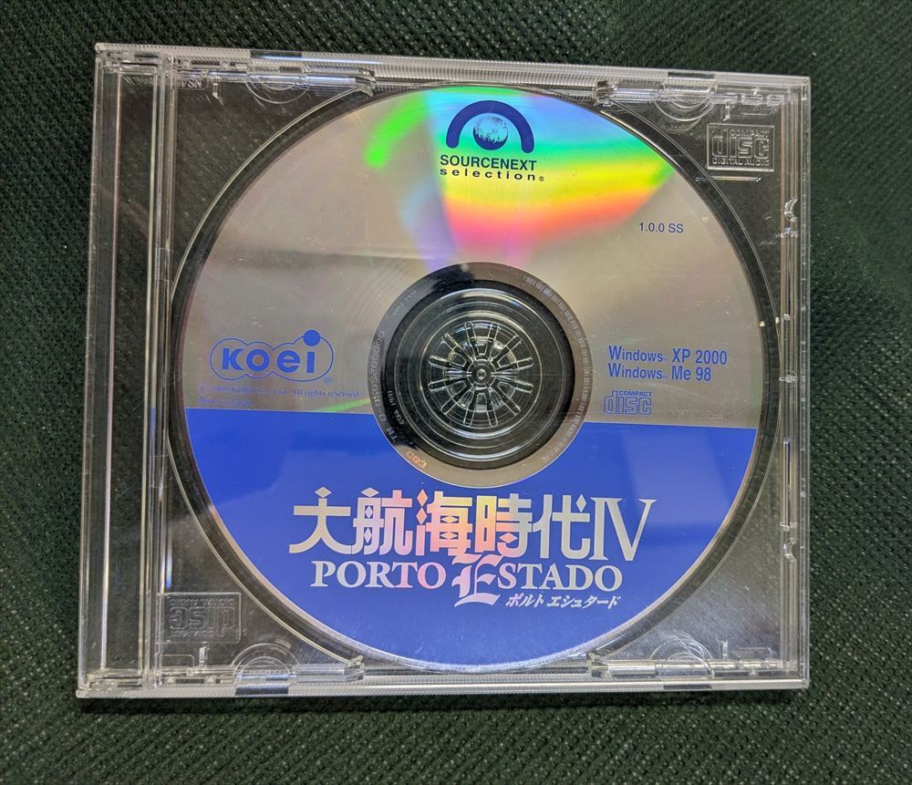 大航海時代Ⅳ PORTO ESTADO 光栄 KOEI WindowsXP/2000/Me/98 用ソフト【クリックポストOK】動作確認済み拍卖
