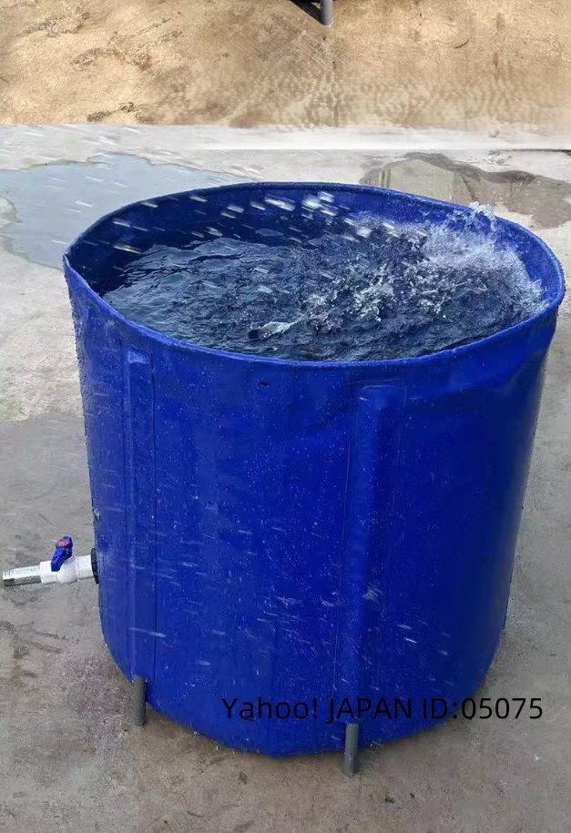 帆布魚池袋加厚円形貯水折りたたみ支架水桶魚桶交換水桶加厚拍卖