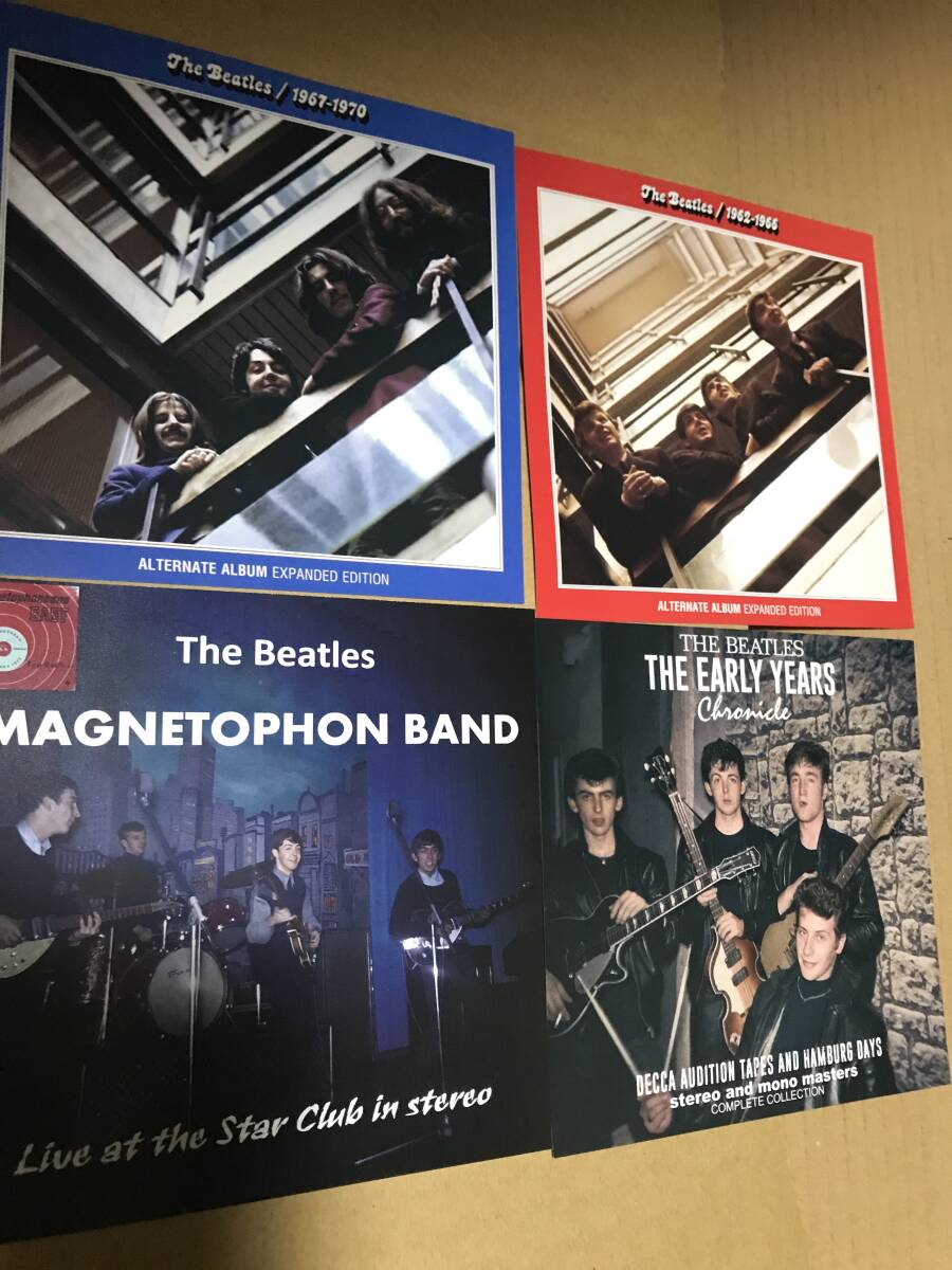 ビートルズ The Beatles Decca Star Red Blue 1962-1966 1967-1970 新品輸入プレス8CD拍卖