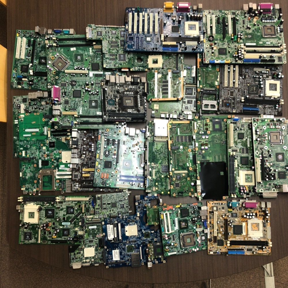 1円 【ジャンク】 都市鉱山 マザーボード 約10キロ レアメタル 金抽出 (不要物除去済み) 【訳アリ】 T022521拍卖