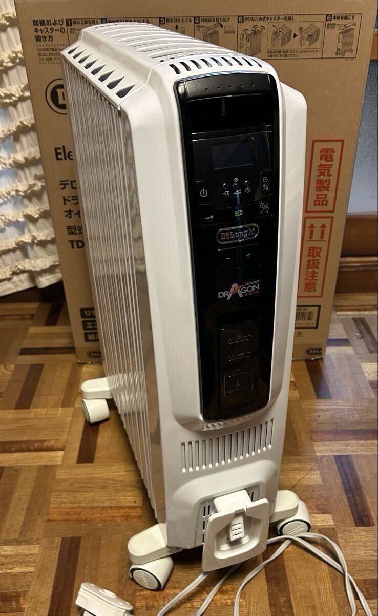 DeLonghi Dragon Digital TDD0815B デロンギ ドラゴンデジタル オイルヒーター拍卖