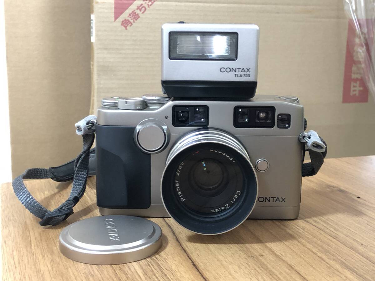 【福CL-809】CONTAX G2・Carl Zeiss Planar 2/35・TLA 200拍卖