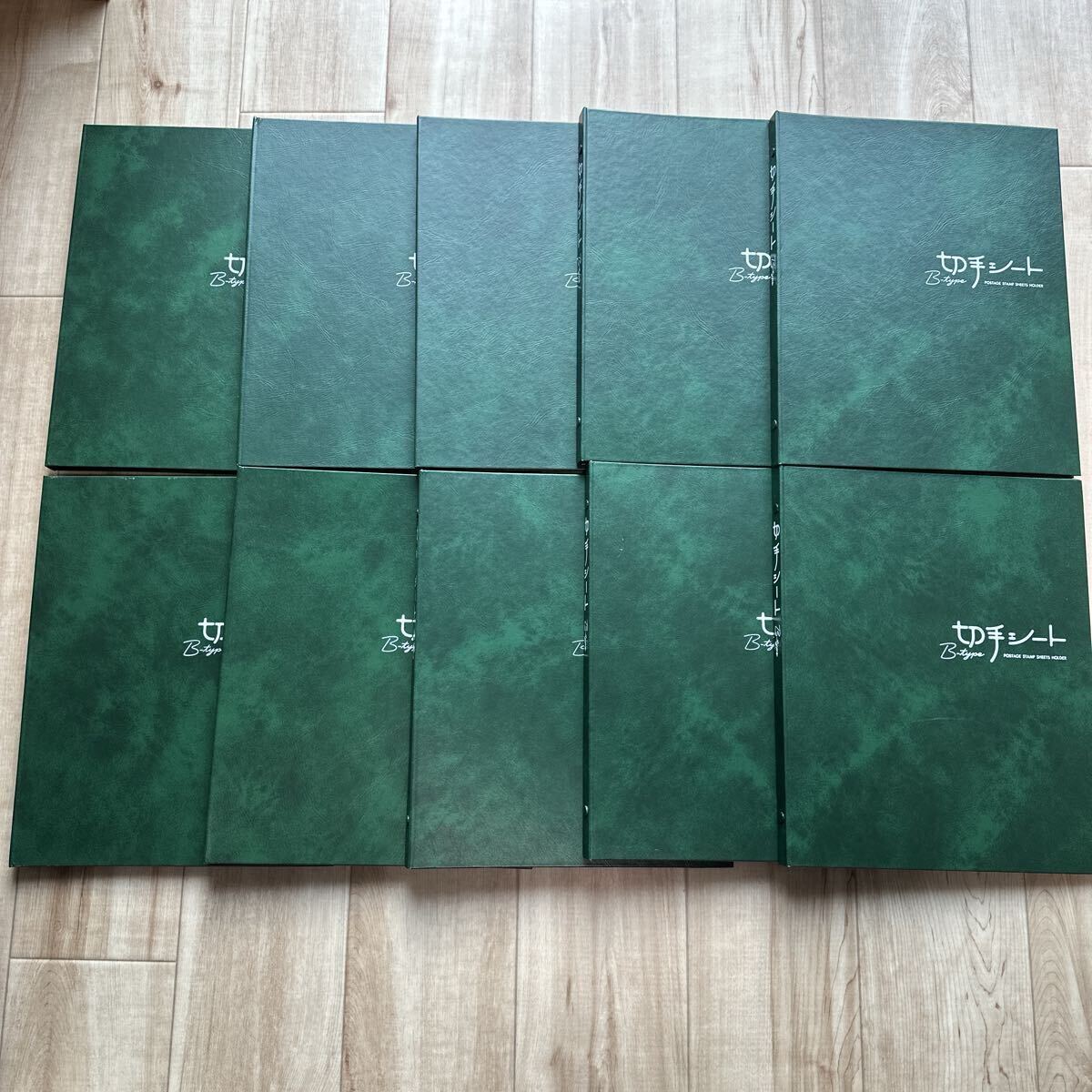 ストックブック テージー KB-31 切手シート収納 緑 10冊セット拍卖