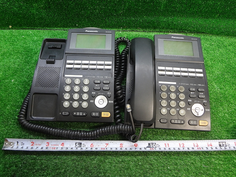 Kすみ2179 Panasonic/パナソニック■電話機/VB-F411KA-K■デジタル ビジネスフォン 業務用多機能電話機■2点セット まとめ売り拍卖