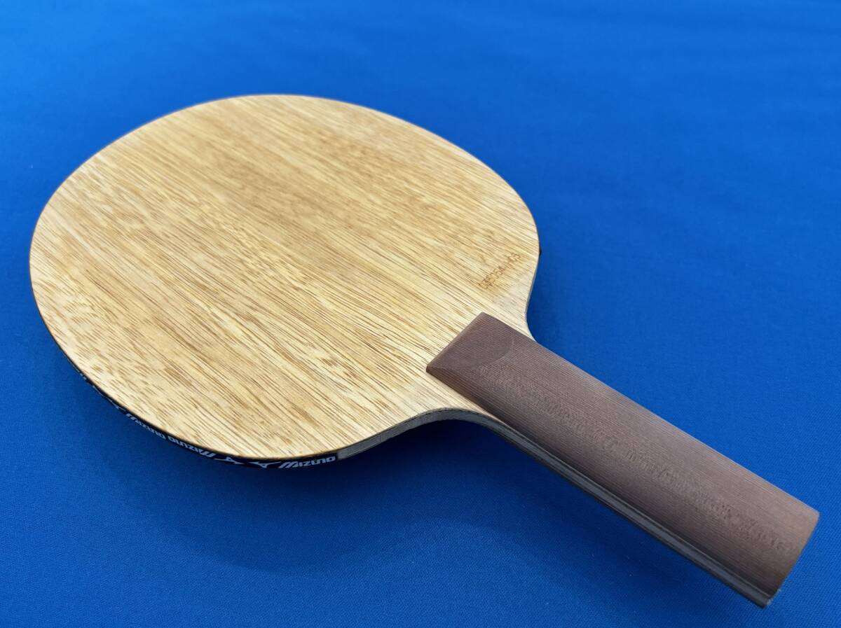 ☆ 中古 バタフライ ラケット シェーク 特注 ZLカーボン 水谷 STグリップ拍卖