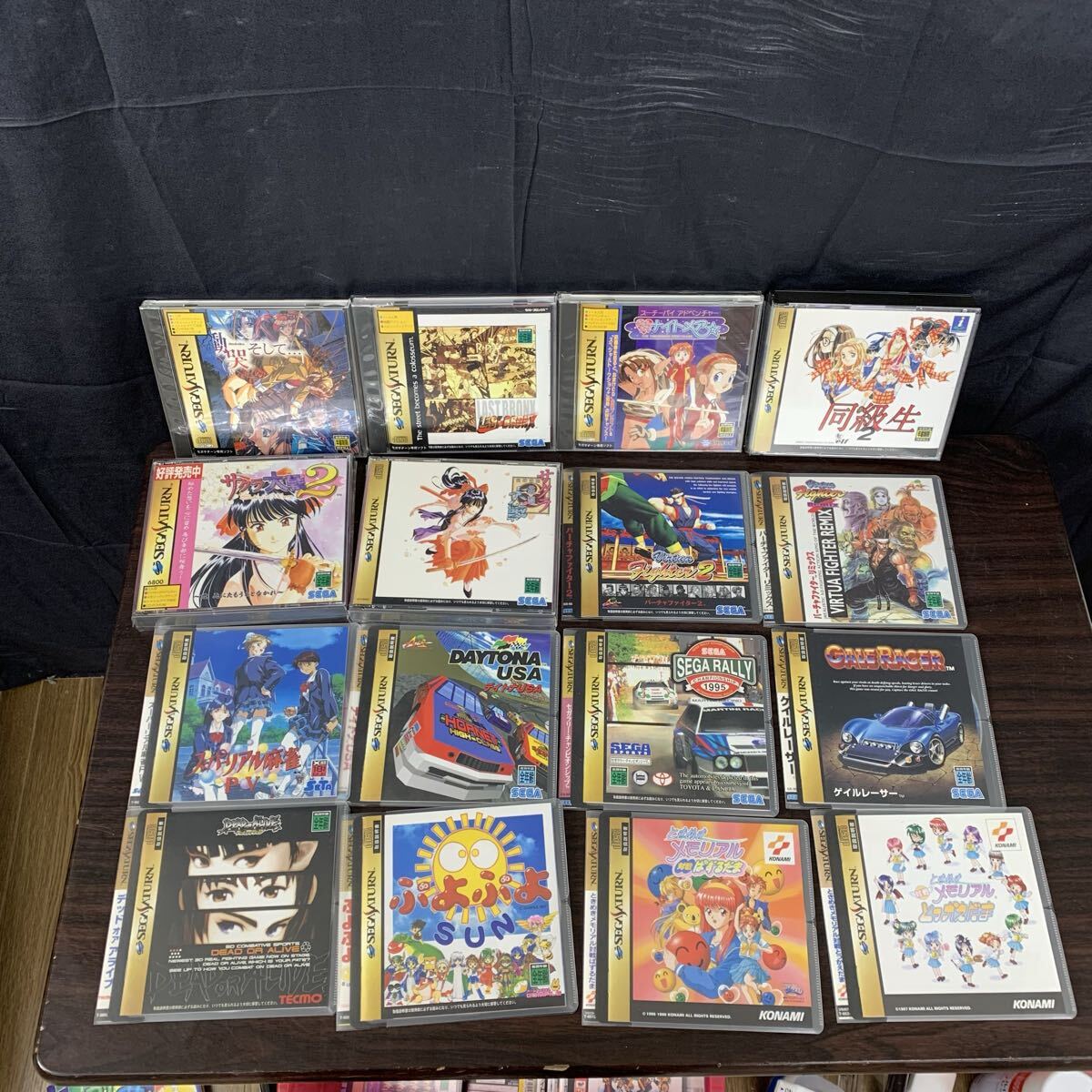 T【売り切り】セガサターンソフト32点まとめ!同級生2 サクラ大戦 ときめきメモリアル スーパーリアル麻雀 餓狼伝説3 etc…SS レトロゲーム拍卖