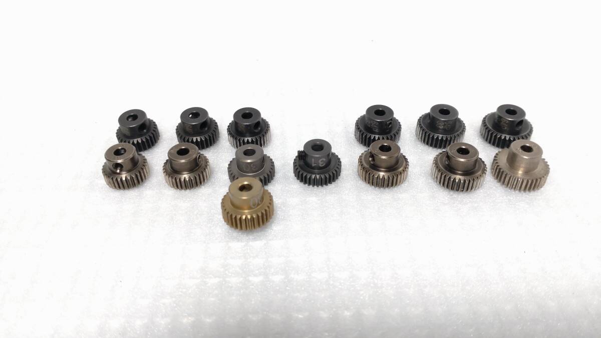スチール、アルミ 64P ピニオンギヤセット ①拍卖