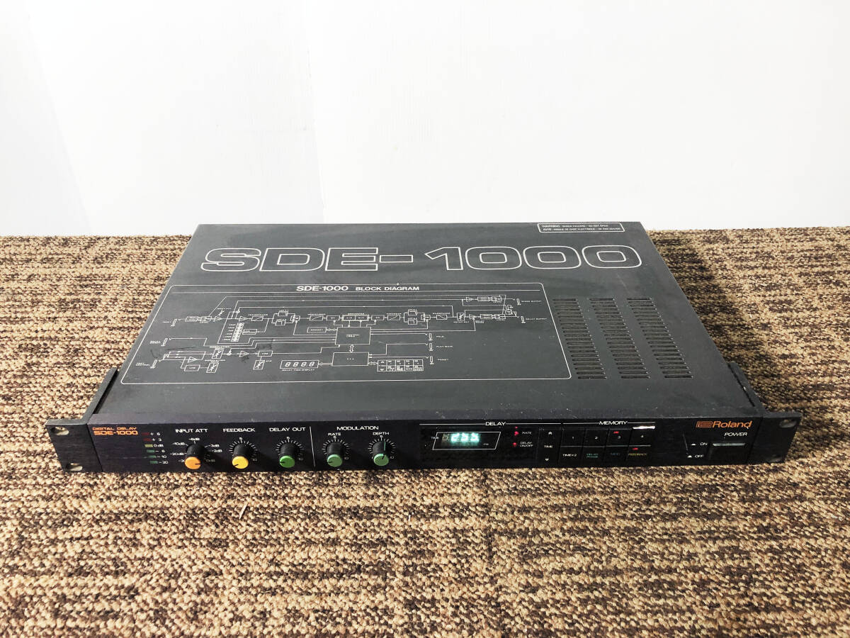 中古★Roland/ローランド デジタルディレイ 楽器機材【SDE-1000】GDGM拍卖