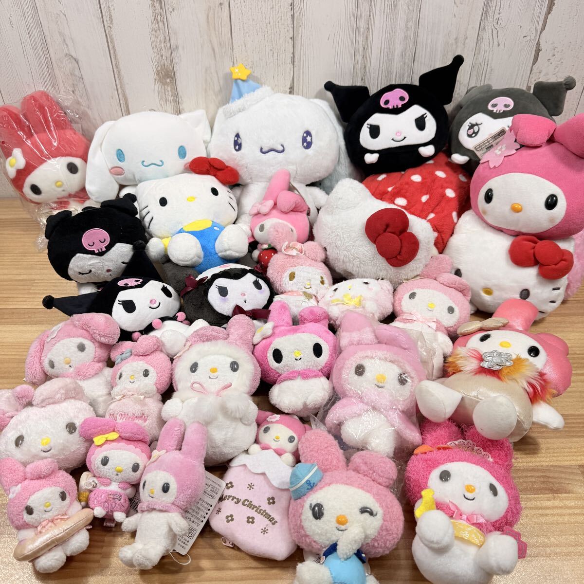 ☆ SA-0320み120 Sanrio ぬいぐるみ マイメロ クロミ シナモロール キティちゃん マスコット ブランケット ミニ サンリオ まとめ ☆ 拍卖