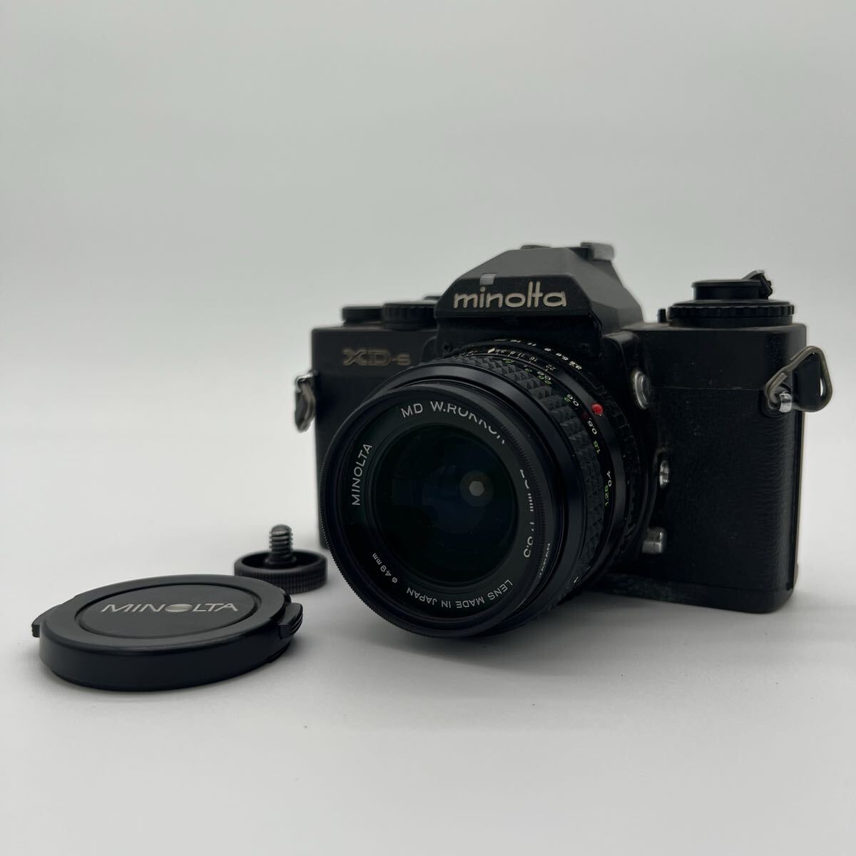 複T3833 MINOLTA ミノルタ XD-S 一眼レフ フィルムカメラ レンズ 28mm カメラ拍卖