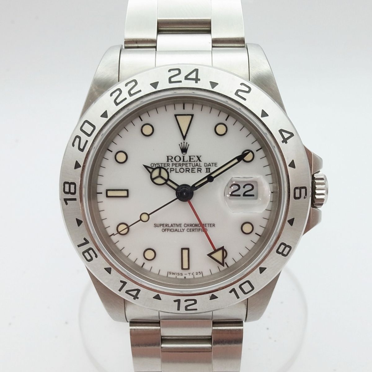 ロレックス エクスプローラー2 Explorer II 16570 Chicchi di Mais S番拍卖