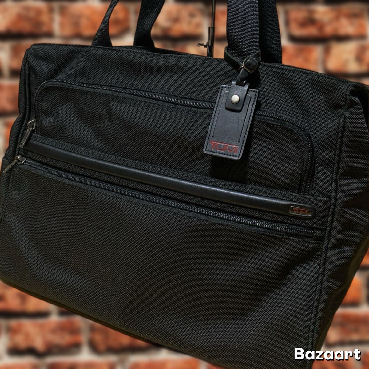 4Z260103R 超美品 TUMI トゥミ メンズ 検 トートバッグ ブリーフケース ショルダーバッグ ビジネスバッグ リュック レザー キャリー 黒拍卖