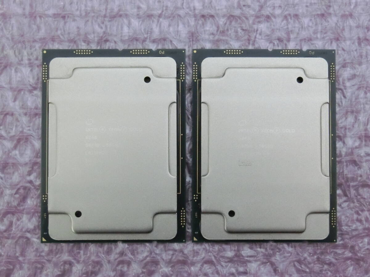 ◆◇同一ロット◆2個セット◆Intel Xeon Gold 6248 SRF90 2.50GHz 20コア40スレッド◇◆拍卖