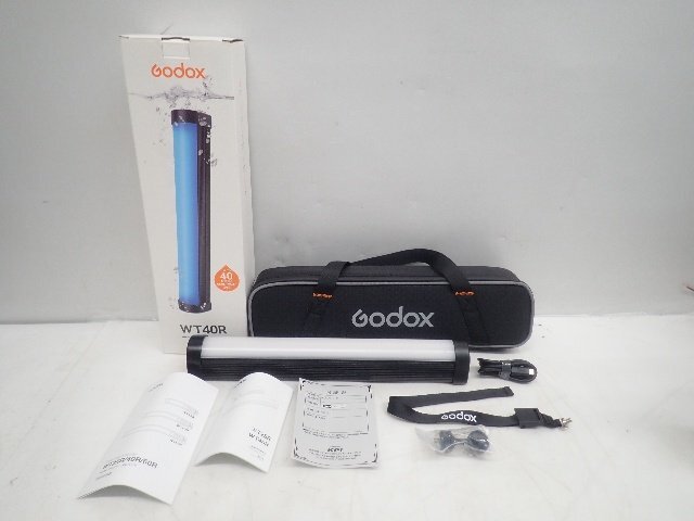 GODOX ゴドックス 防水チューブ型フルカラーLEDライト WT40R 元箱付き (1) ∩ 74959-1拍卖