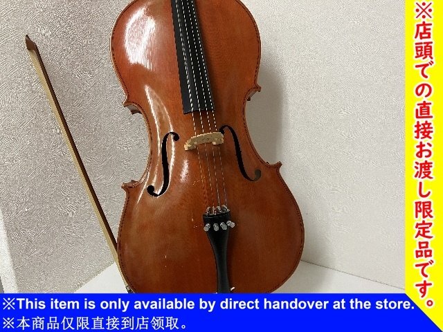 【福島県来店引取限定品】 WEI YIN MUSICAL Co. MAPLE LEAF CELLO 4/4 メイプルリーフ メープルリーフ チェロ ケースなし 弓付 Ж 75367-1拍卖