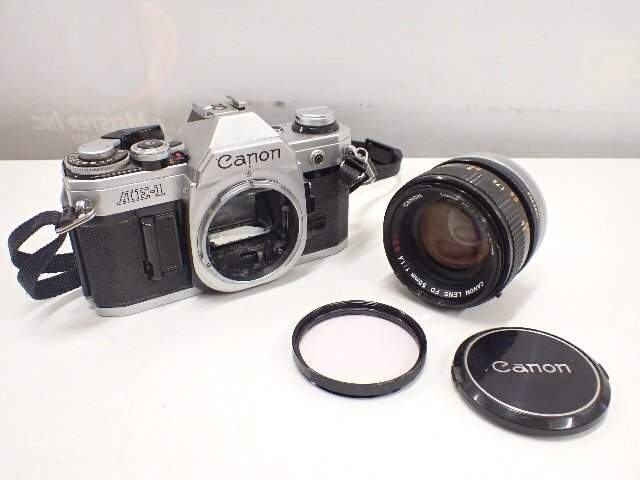 【ジャンク品】Canon キヤノン AE-1 フィルム一眼レフカメラ/FD 50mm F1.4 レンズセット £ 7547F-3拍卖