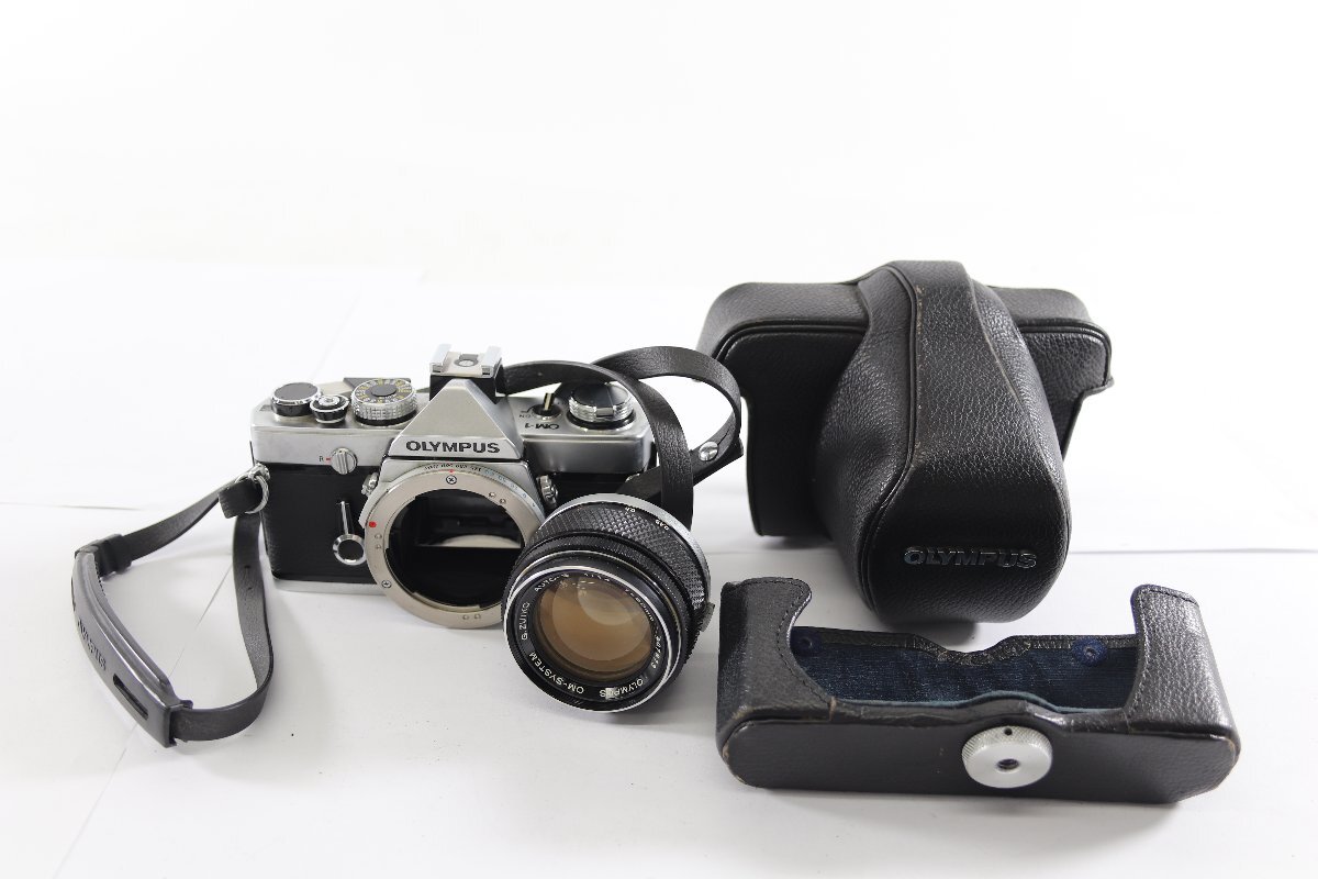 OLYMPUS オリンパス OM-1 OM-SYSTEM 一眼レフ フィルム カメラ G.ZUIKO AUTO-S 50mm F1.4 単焦点レンズ 動作未確認 4776-RY拍卖