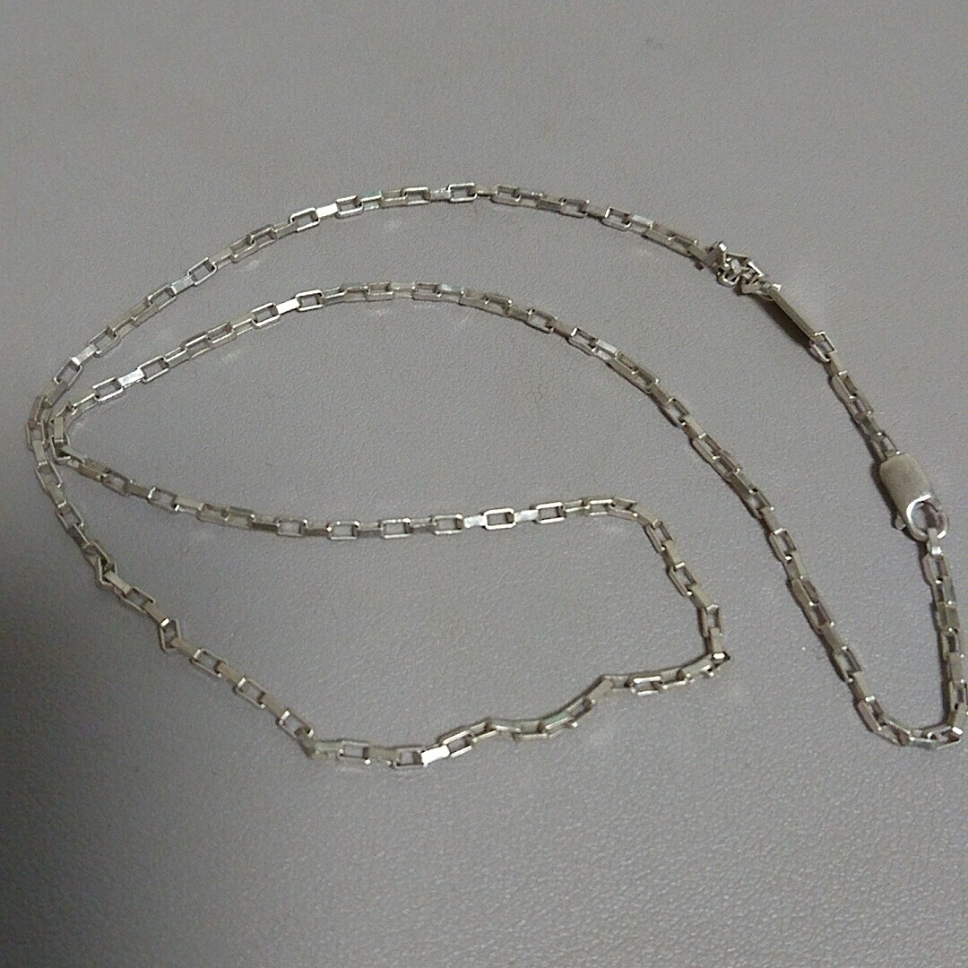 グッチ GUCCI ネックレス シルバー925 ベネチアンチェーン ボックスチェーン SV925拍卖