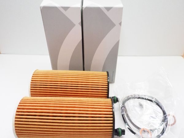 ☆BMW/MINI ディーゼル車 エンジンオイルフィルター2個セット 11428507683 F20 F22 F30 F10 F25 X3 R60等 送料450円拍卖