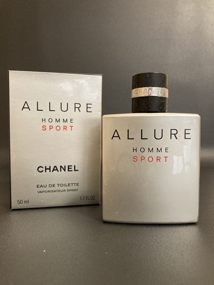 シャネル アリュール オム スポーツ オードトワレ 50ml 香水拍卖