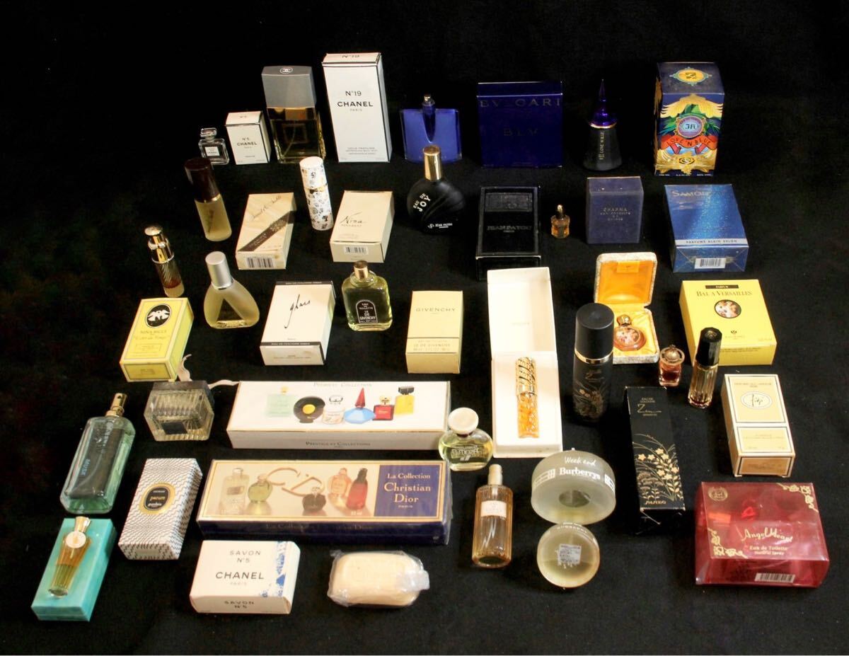 CHANEL シャネル BVLGARI グッチ バーバリー GIVENCHY Christian Dior 他 まとめ売り 香水 大量拍卖