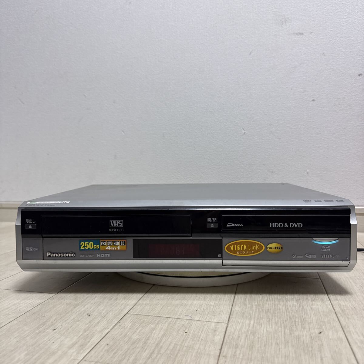 Panasonic DVD HDDレコーダー DMR-XP20V 06年製 通電確認のみ拍卖