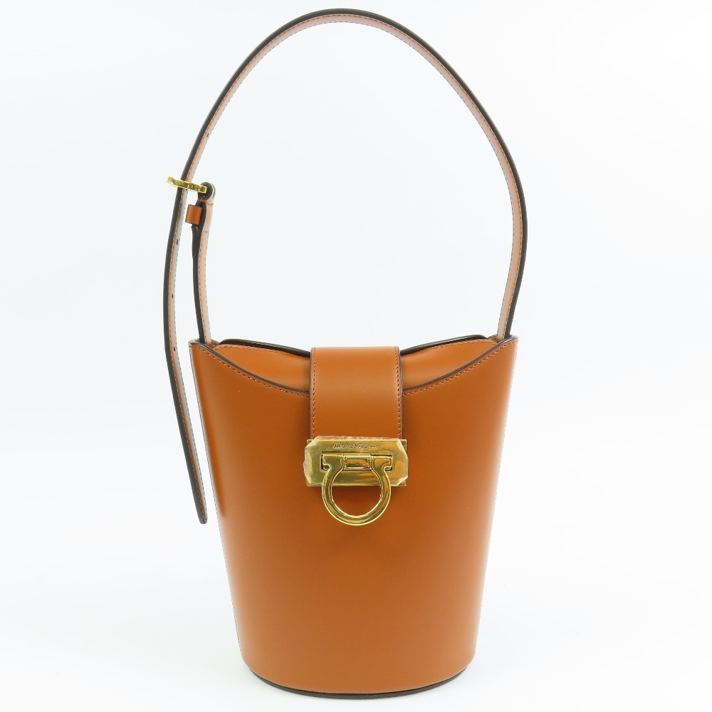 206441★1円スタート★Salvatore Ferragamo サルヴァトーレフェラガモ 未使用品 ガンチーニ ハンドバッグ ミニバッグ ショルダーバッグ拍卖