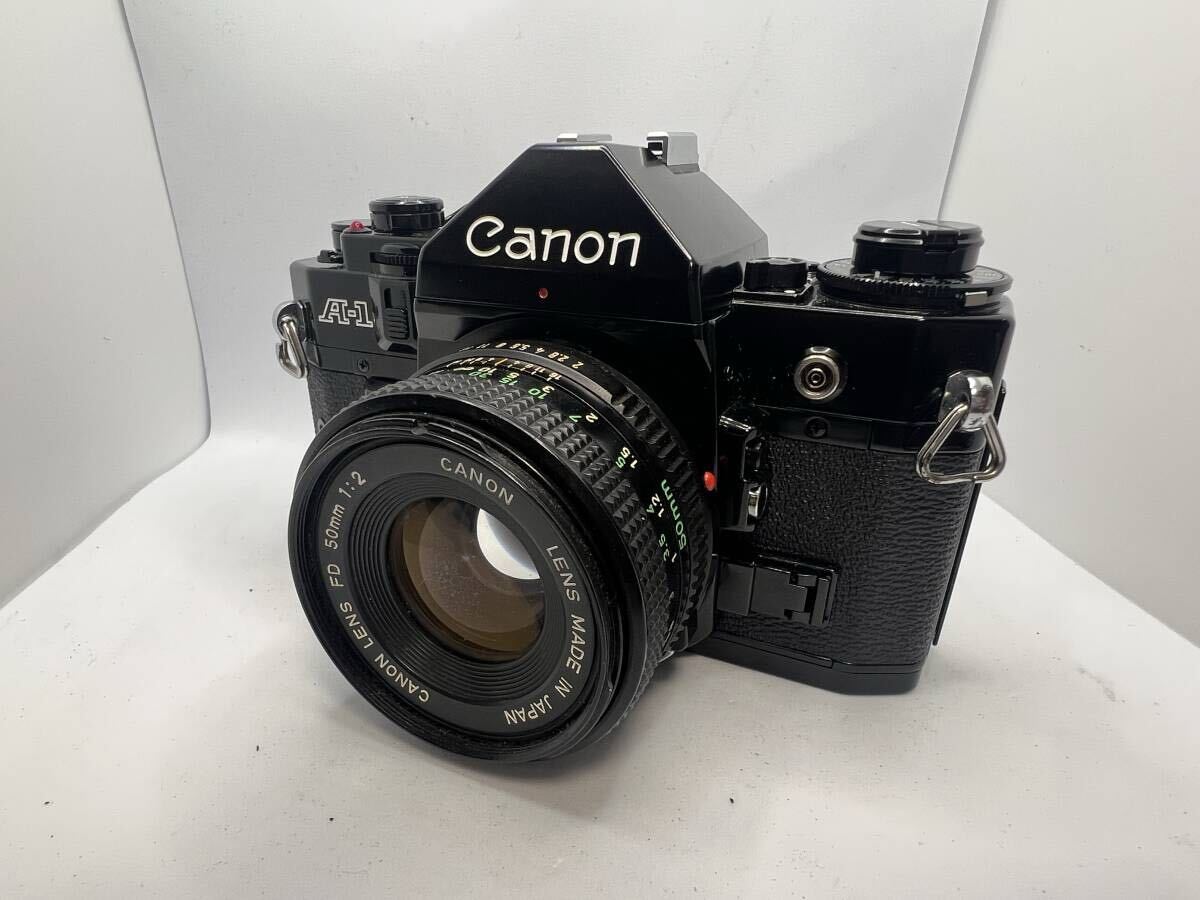 canon A-1 フィルムカメラ FD 50mm レンズ 動作未確認 現状品 拍卖